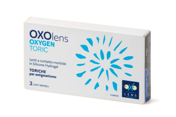 Lenti a contatto OXOLENS OXYGEN TORIC (3 Lenti)